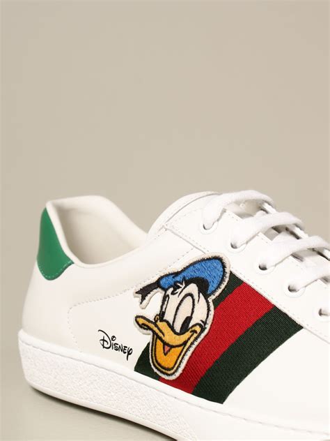 gucci scarpe con paperino|Gucci Ace x Disney Uomo .